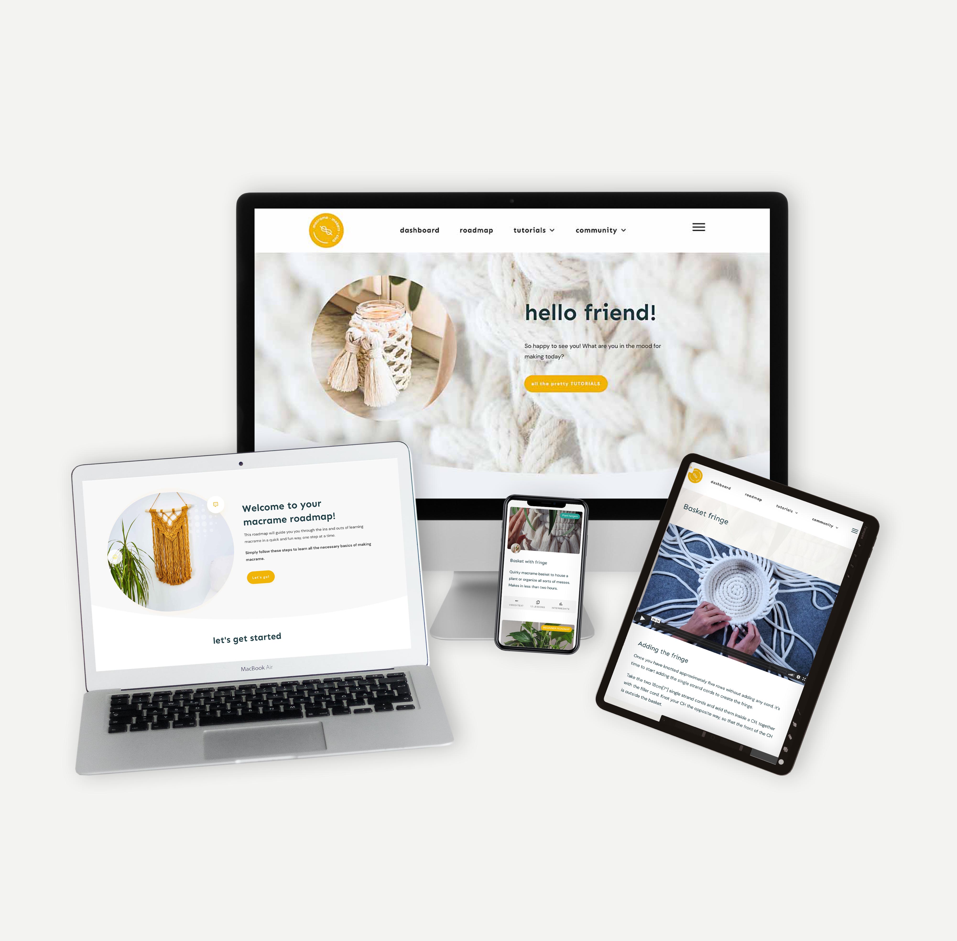 macrame makers club mock up